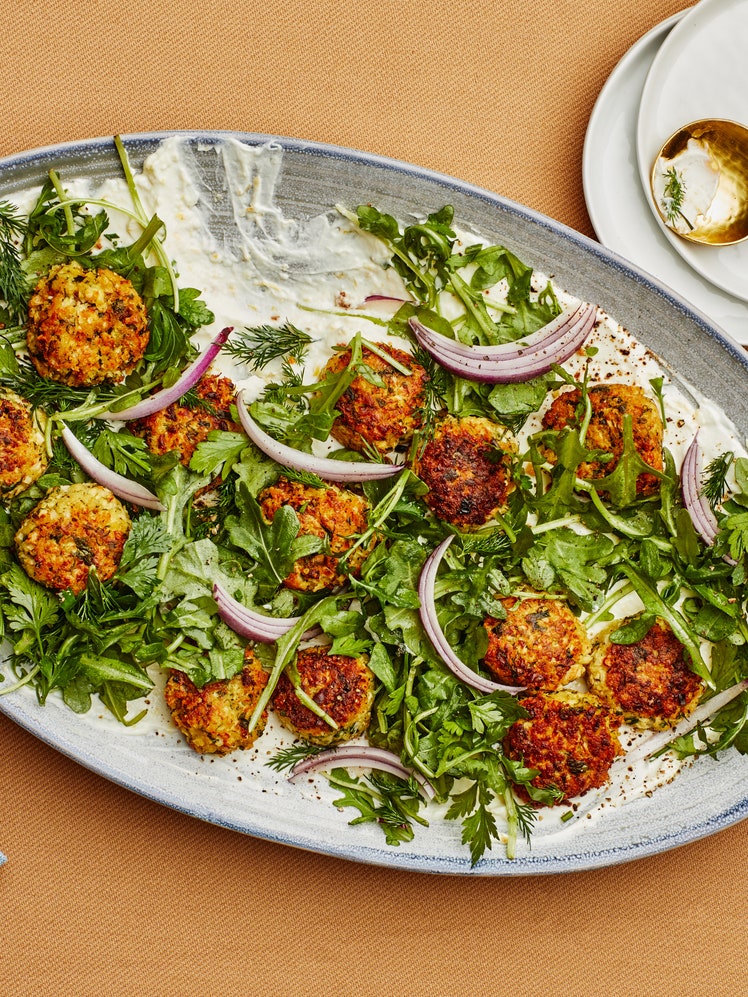 Elevate Your Dinner with Herby Cauliflower Fritters
